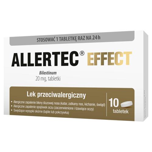 Miniaturka artykułu - Allertec Effect 20mg, 10 tabletek