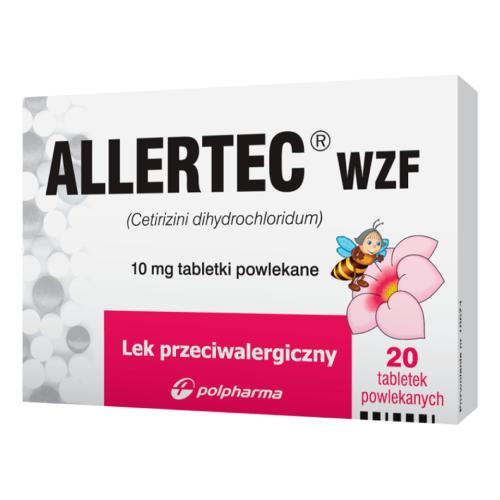 Miniaturka artykułu - Allertec WZF 10mg, 20 tabl.