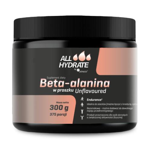 Miniaturka artykułu - AllHydrate Beta-alanina proszek, 300 g