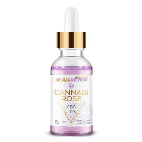 Miniaturka artykułu - ALLNUTRITION ALLDEYNN Cannabi Rose 10%, 15ml KR&Oacute;TKA DATA 18.07.2026