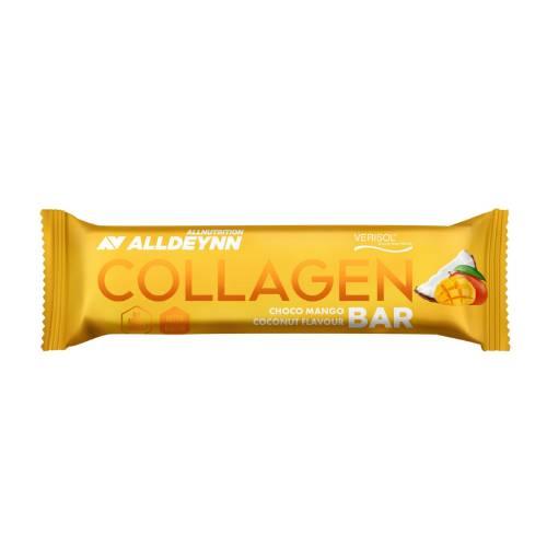 Miniaturka artykułu - Allnutrition Alldeynn Collagen Bar Choco Mango Coconut Flavour, 40 g