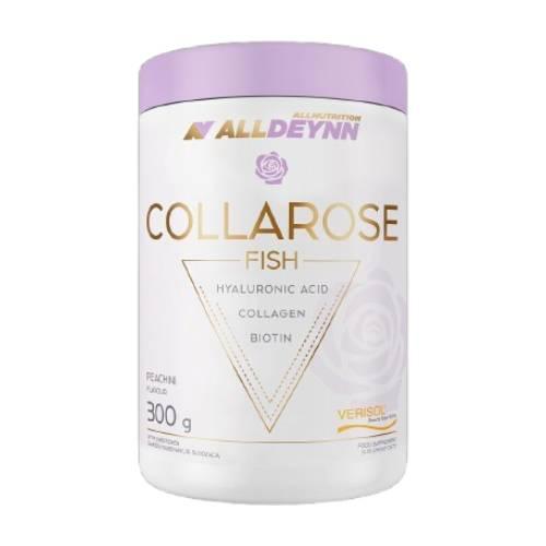 Miniaturka artykułu - Allnutrition Alldeynn Collarose Fish Peachini, 300 g
