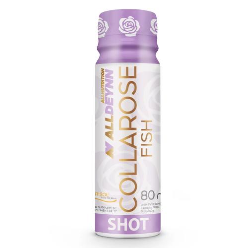 Miniaturka artykułu - ALLNUTRITION ALLDEYNN COLLAROSE Fish Shot Kolagen Orange Cherry, 80ml