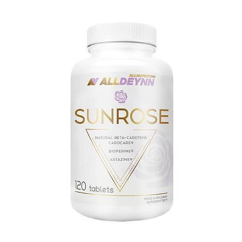 Miniaturka artykułu - Allnutrition AllDeynn Sunrose, 120 tabl. KR&Oacute;TKA DATA  30.09.2026