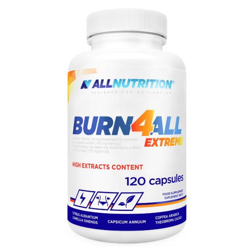 Miniaturka artykułu - Allnutrition Burn4All Extreme, 120 kaps.
