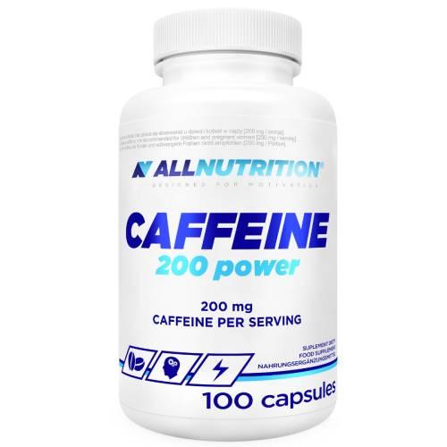 Miniaturka artykułu - Allnutrition Caffeine 200 mg Power, 100 kaps.