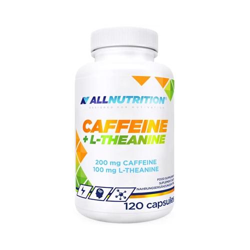 Miniaturka artykułu - Allnutrition Caffeine + L-Theanine Kofeina + L-teanina, 120 kaps.