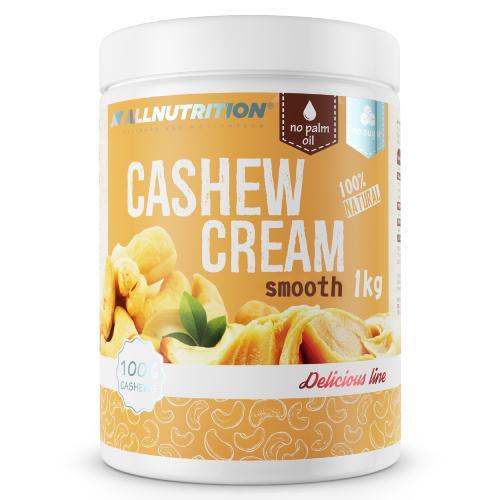 Miniaturka artykułu - Allnutrition Cashew Cream Smooth Krem z orzech&oacute;w nerkowca, 1 kg KR&Oacute;TKA DATA 31.10.2026