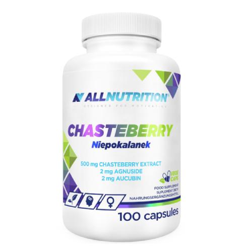 Miniaturka artykułu - ALLNUTRITION Chasteberry niepokalanek, 100kaps.