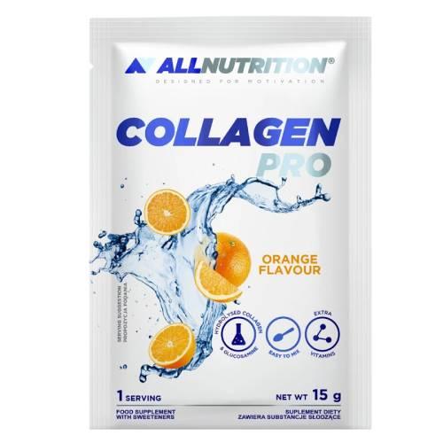 Miniaturka artykułu - ALLNUTRITION Colagen Pro Orange Flavour, 15g