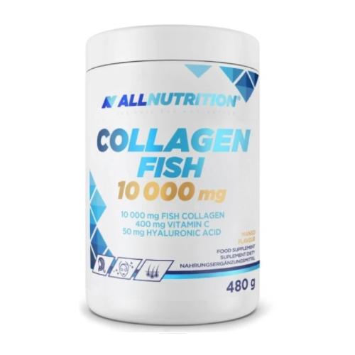 Miniaturka artykułu - ALLNUTRITION COLLAGEN FISH 10 000mg smak mango, 480g