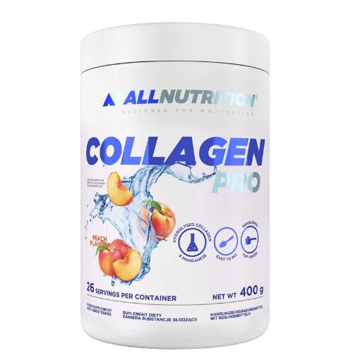 Miniaturka artykułu - ALLNUTRITION Collagen PRO Peach Flavour, 400g