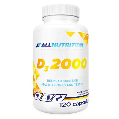 Miniaturka artykułu - Allnutrition D3 2000, 120 kaps.
