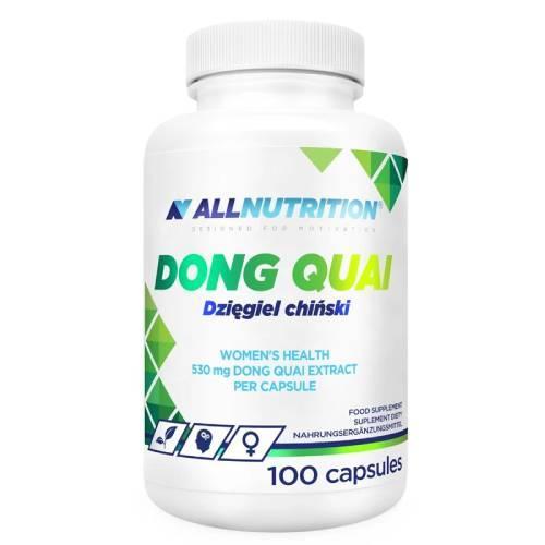 Miniaturka artykułu - ALLNUTRITION Dong Quai Dzięgiel Chiński, 100 kaps KR&Oacute;TKA DATA 31.07.2026