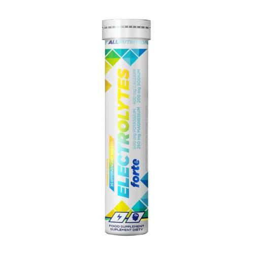 Miniaturka artykułu - Allnutrition Electrolytes Forte Tabletki musujące o smaku pomarańczowym, 20 szt.