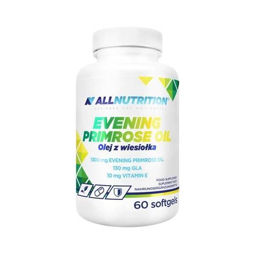 Miniaturka artykułu - Allnutrition Evening Primrose Oil Olej z wiesiołka, 60 kaps.