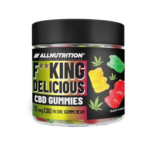 Miniaturka artykułu - ALLNUTRITION FitKing Delicious Gummies żelki z CBD, 150g