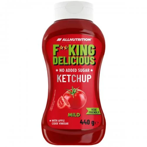 Miniaturka artykułu - Allnutrition Fitking Delicious Ketchup, 440 g KR&Oacute;TKA DATA 21.11.2026