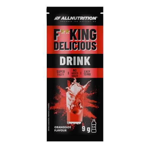 Miniaturka artykułu - Allnutrition Fitking Drink Orange Flavour Oranżada, 9 g 