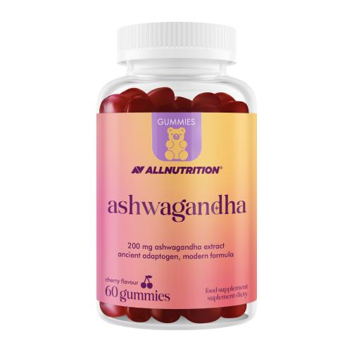 Miniaturka artykułu - Allnutrition Gummies Ashwagandha żelki o smaku wiśniowym, 60 szt.