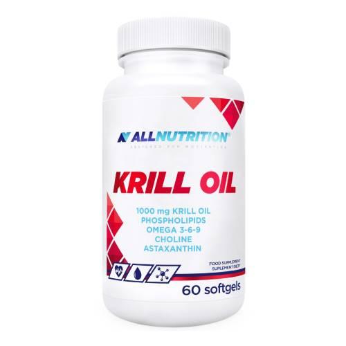 Miniaturka artykułu - Allnutrition Krill Oil Olej z kryla, 60 kaps.
