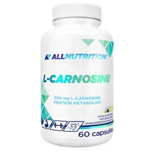 Miniaturka artykułu - ALLNUTRITION L-Carnosine, 60 kaps. KR&Oacute;TKA DATA 31.07.2026