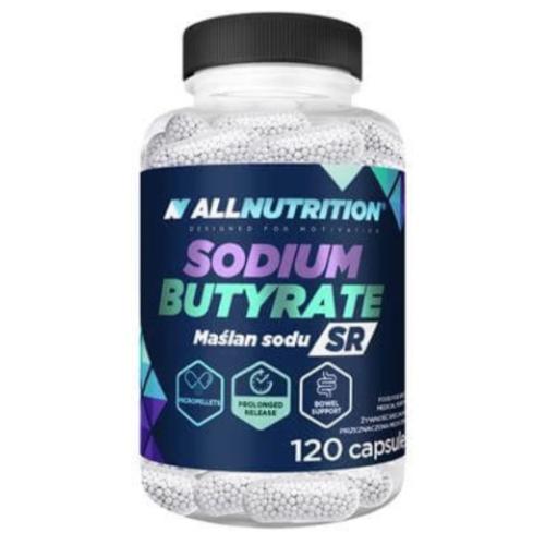 Miniaturka artykułu - ALLNUTRITION Maślan Sodu SR, 120 kapsułek v5