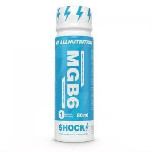 Miniaturka artykułu - ALLNUTRITION MG B6 shock shot płyn 80 ml KR&Oacute;TKA DATA 05.11.2026