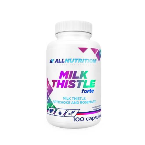Miniaturka artykułu - Allnutrition Milk Thistle Forte Ekstrakt z ostropestu plamistego, 100 kaps.