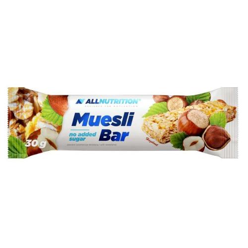 Miniaturka artykułu - Allnutrition Muesli bar hazelnut baton - 30g