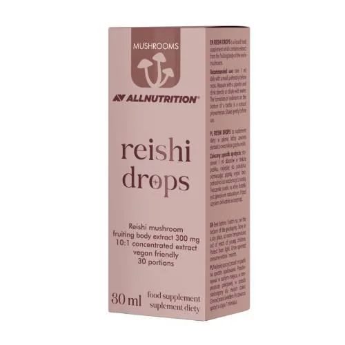 Miniaturka artykułu - Allnutrition Mushrooms Reishi, 30 ml KR&Oacute;TKA DATA 09.12.2026