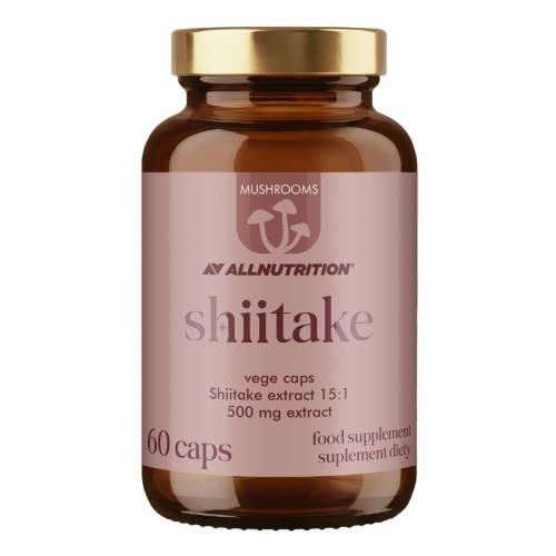 Miniaturka artykułu - Allnutrition Mushrooms Shiitake, 60 kaps.