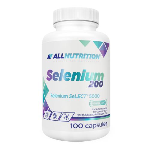 Miniaturka artykułu - ALLNUTRITION Selenium 200, 100 kapsułek