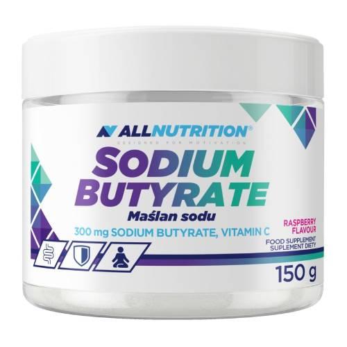 Miniaturka artykułu - Allnutrition Sodium butyrate Maślan sodu smak malinowy, 150 g