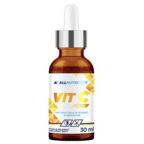 Miniaturka artykułu - ALLNUTRITION Witamina C w kroplach, 30ml