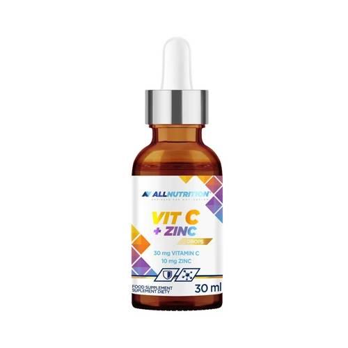 Miniaturka artykułu - Allnutrition Vit C + Zinc, 30 ml