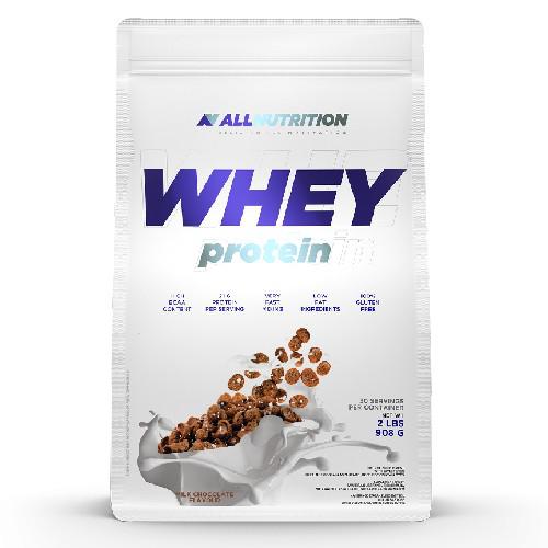 Miniaturka artykułu - Allnutrition Whey Protein Milk Chocolate, 908g	