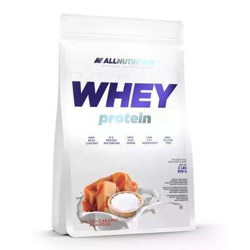 Miniaturka artykułu - Allnutrition Whey Protein Salted Caramel, 908g 
