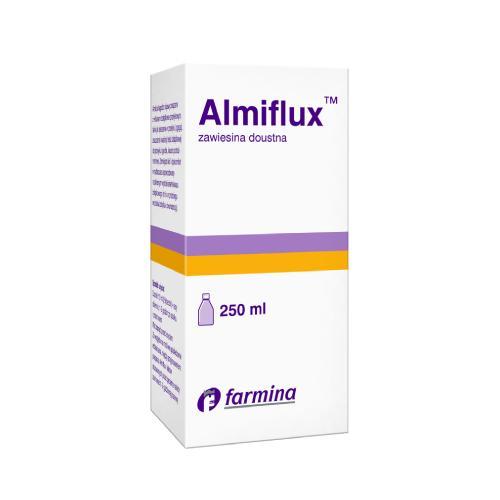 Miniaturka artykułu - Almiflux zawiesina doustna, 250ml KR&Oacute;TKA DATA 30.09.2026