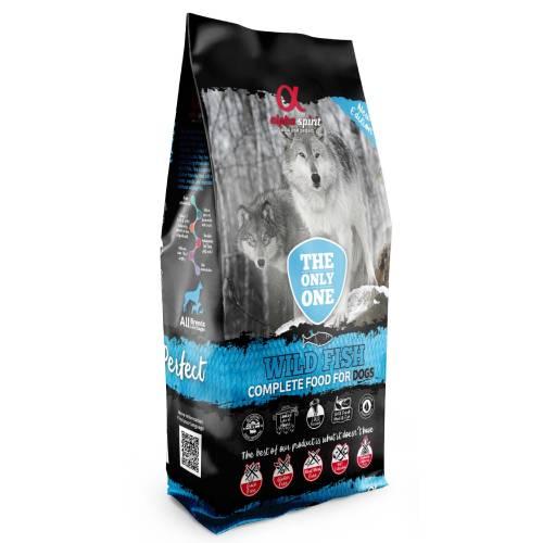 Miniaturka artykułu - Alpha Spirit Karma sucha dla psa Wild Fish (dorosły), 12 kg