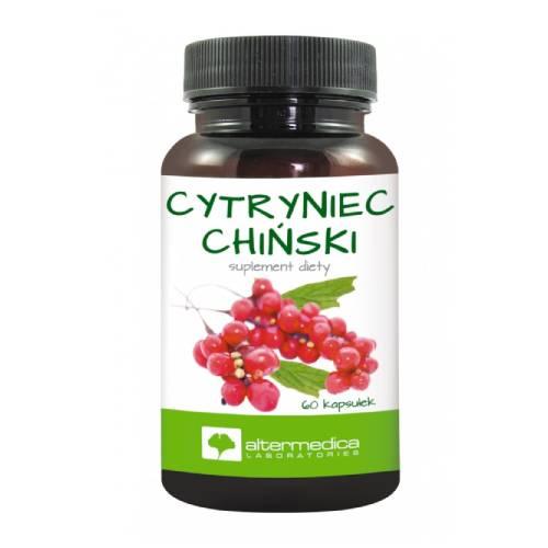 Miniaturka artykułu - Alter Medica Cytryniec chiński, 60 kaps.