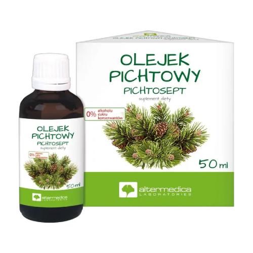 Miniaturka artykułu - Alter Medica Olejek pichtowy Pichtosept, 50 ml