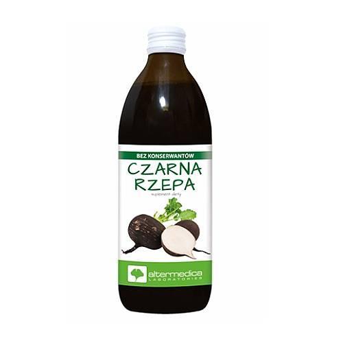 Miniaturka artykułu - Alter Medica Sok Czarna Rzepa, 500 ml  ETYKIETA USZKODZONA