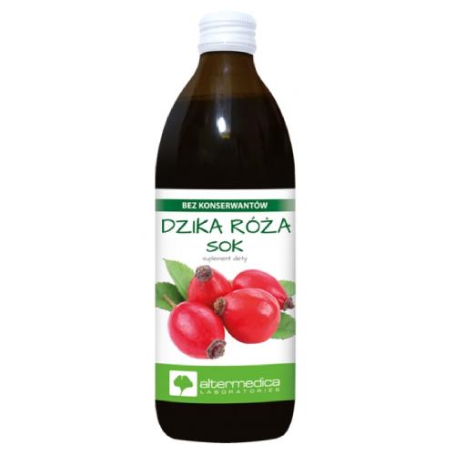 Miniaturka artykułu - Alter Medica Sok Dzika r&oacute;ża, 500 ml