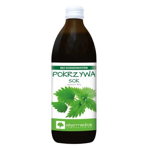 Miniaturka artykułu - Alter Medica Sok Pokrzywa, 500 ml