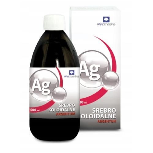 Miniaturka artykułu - Alter Medica Srebro koloidalne Tonik, 500 ml