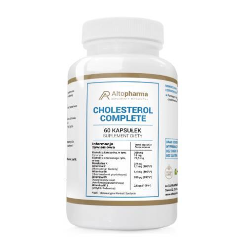 Miniaturka artykułu - ALTO PHARMA Cholesterol Complete, 120 kaps.