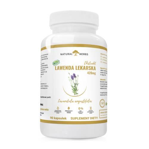 Miniaturka artykułu - ALTO PHARMA Lawenda Lekarska, 90 kaps.