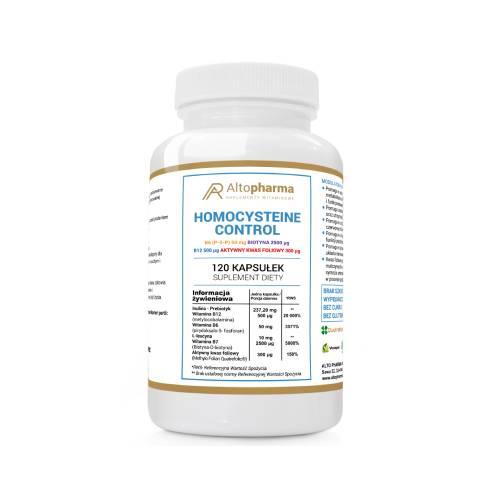 Miniaturka artykułu - ALTO PHARMA Modulator Homocysteiny, 120 kapsułek