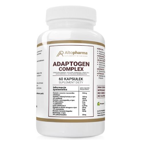 Miniaturka artykułu - ALTOPHARMA Adaptogen Complex, 60 kaps.